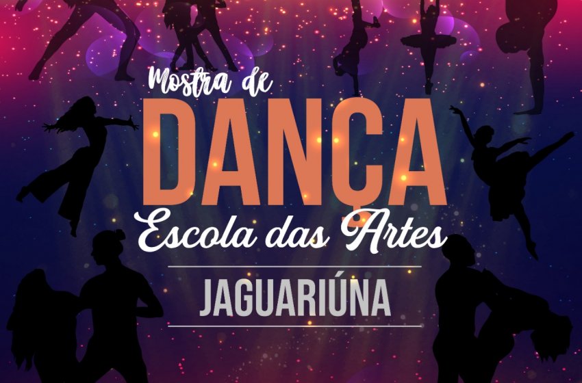 TEATRO DE JAGUARIÚNA RECEBE MOSTRA DE DANÇA NO DOMINGO