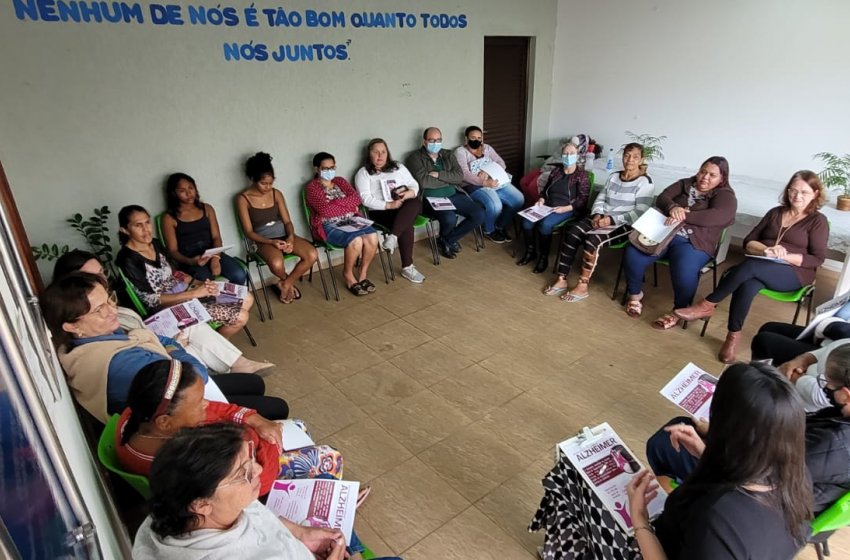 ASSISTÊNCIA SOCIAL E CONSELHO DA PESSOA IDOSA PROMOVEM PALESTRAS SOBRE ALZHEIMER