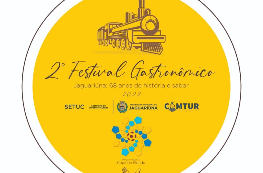 FESTIVAL GASTRONÔMICO DE JAGUARIÚNA SERÁ COM TEMA DE COPA DO MUNDO