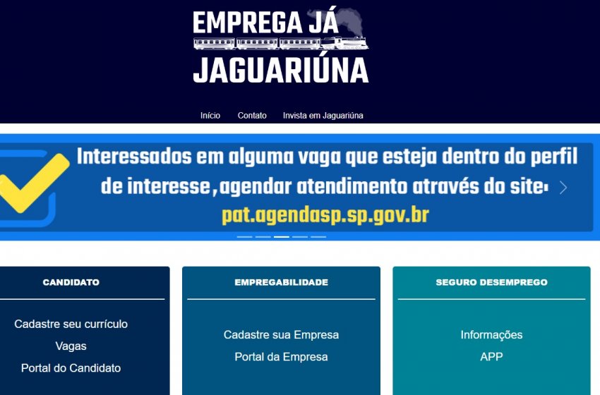 PREFEITURA LANÇA SITE ‘EMPREGA JÁ’ PARA CONECTAR TRABALHADORES E EMPREGADORES