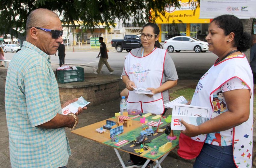 SAÚDE DE JAGUARIÚNA PROMOVE AÇÕES DE ORIENTAÇÃO NA SEMANA ESTADUAL DE CONTROLE DAS ARBOVIROSES