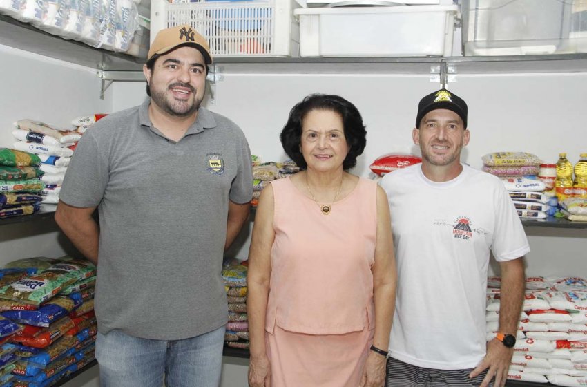 FUNDO SOCIAL RECEBE MAIS DE MEIA TONELADA DE ALIMENTOS DO ‘JAGUARIÚNA MOUNTAIN BIKE DAY’