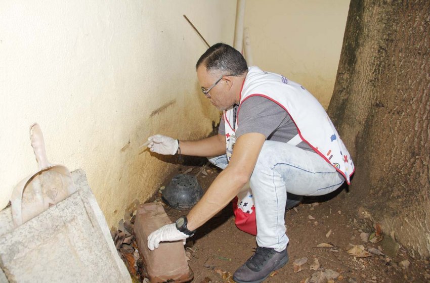 SAÚDE REALIZA MUTIRÃO CONTRA A DENGUE EM TRÊS BAIRROS NESTE SÁBADO