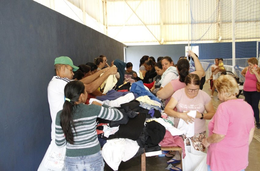 JAGUARIÚNA SOLIDÁRIA ATENDE MORADORES DO ROSEIRA DE BAIXO HOJE