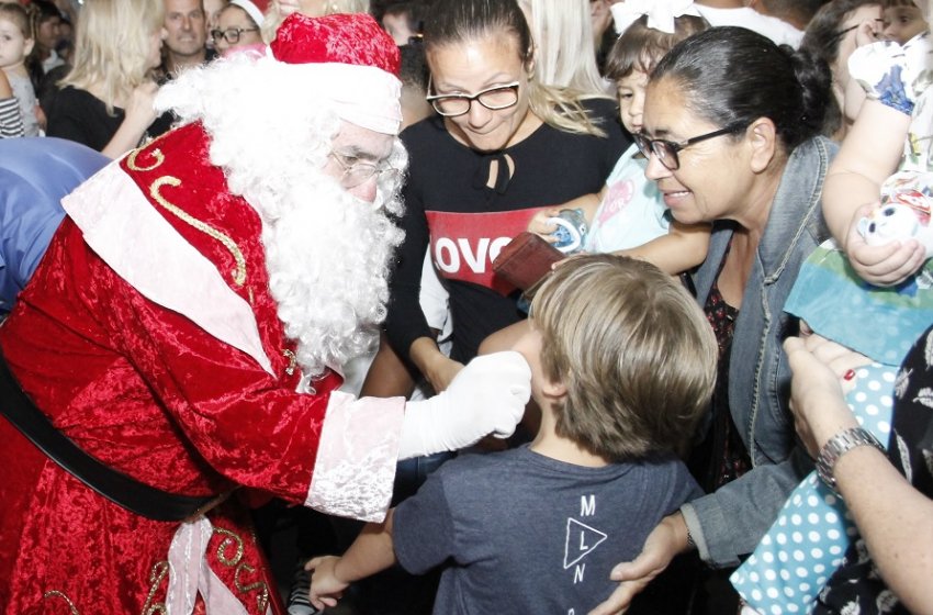 DISTRIBUIÇÃO DE INGRESSOS PARA A CHEGADA DO PAPAI NOEL COMEÇA NESTA QUARTA-FEIRA