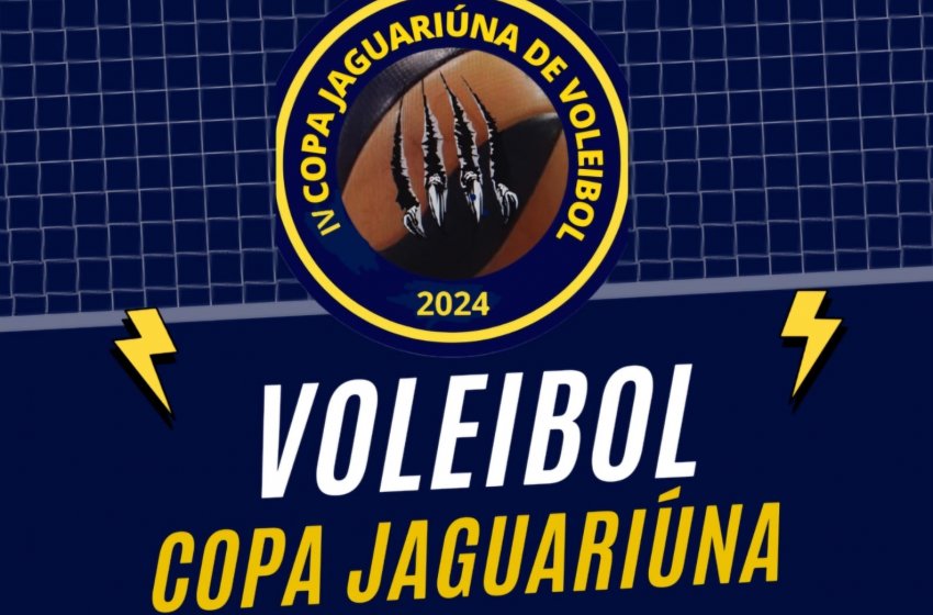 VOLEIBOL TEM QUATRO JOGOS PELA IV COPA JAGUARIÚNA 