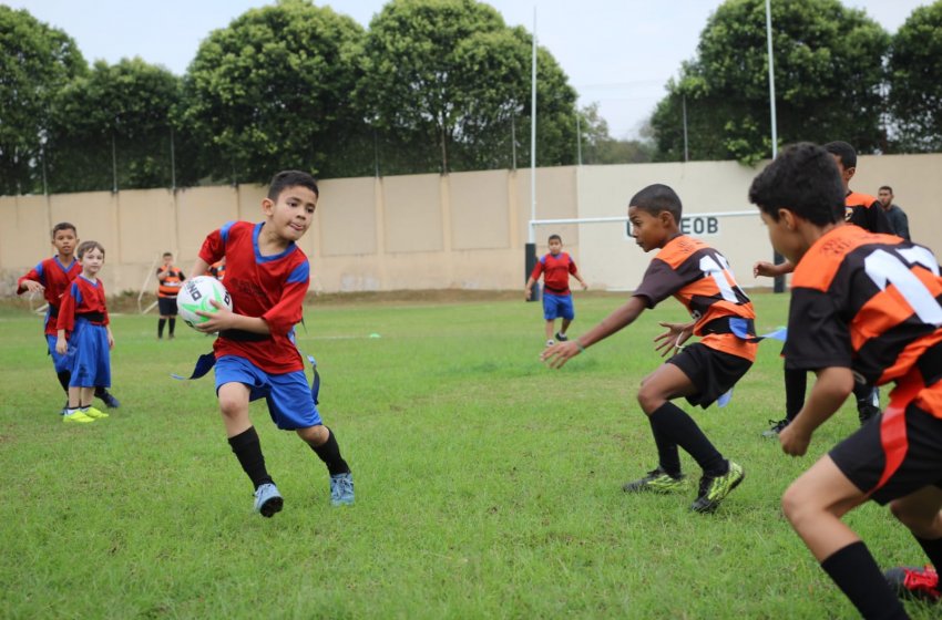 JAGUARIÚNA PARTICIPA DO ‘RUGBY DAY’ COM EQUIPES DO PROJETO CAMPEÕES-PRIMEIROS PASSOS