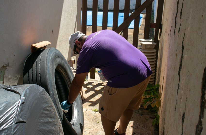 PREFEITURA REALIZA MUTIRÃO CONTRA A DENGUE NA REGIÃO CENTRAL NESTE SÁBADO