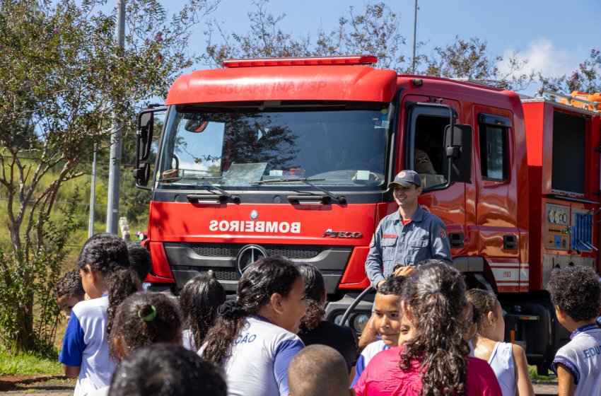 PROGRAMA BOMBEIRO NA ESCOLA REALIZA FORMATURA DE ALUNOS DA REDE MUNICIPAL 
