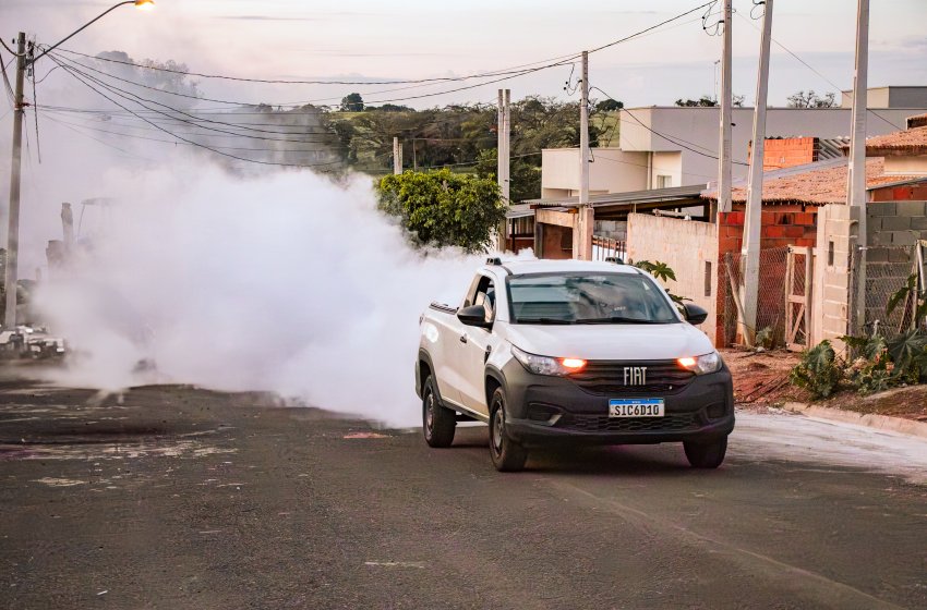 JAGUARIÚNA INICIA 2ª ETAPA DA NEBULIZAÇÃO CONTRA A DENGUE NA CIDADE