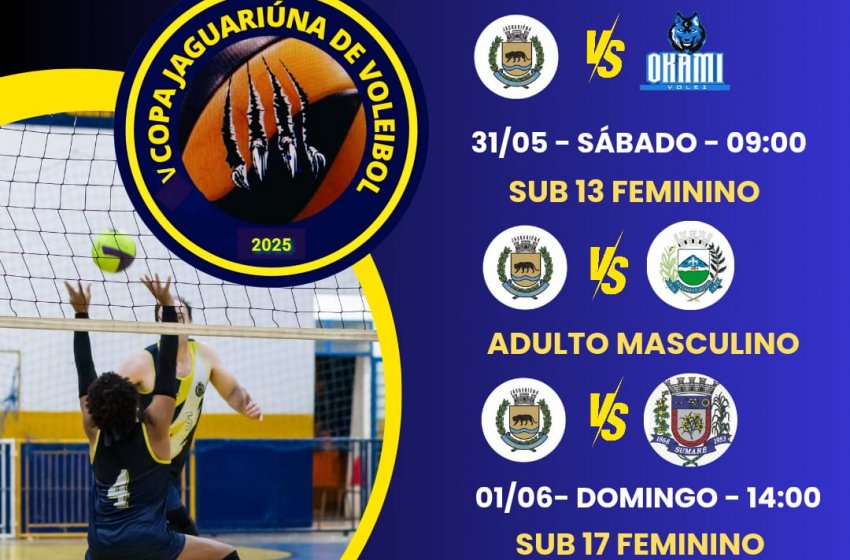 AZULÃO RECEBE QUATRO JOGOS DA V COPA JAGUARIÚNA   