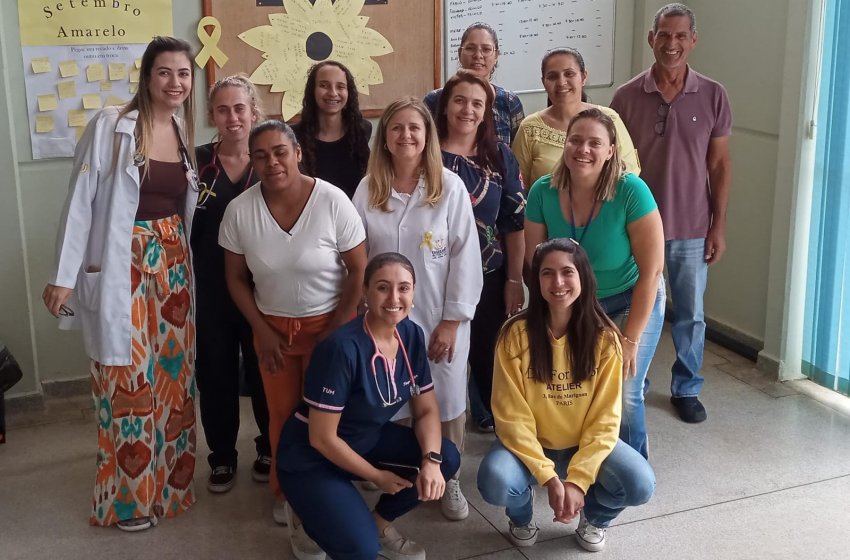 SETEMBRO AMARELO: JAGUARIÚNA PROMOVE ATIVIDADES SOBRE SAÚDE MENTAL NA UBS FLORIANÓPOLIS