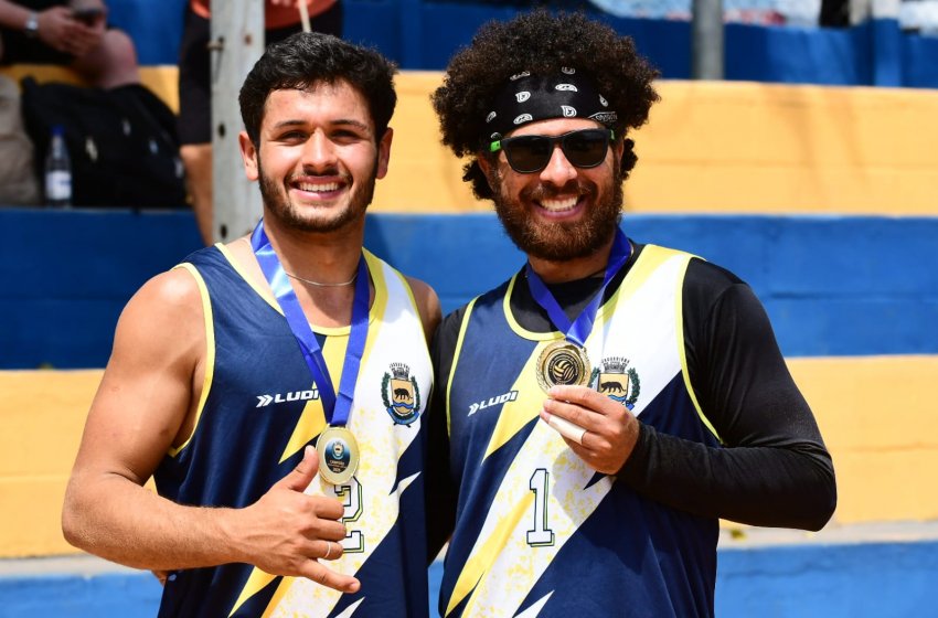  DUPLAS LOCAIS SE DESTACAM NO VÔLEI DE PRAIA DA V COPA JAGUARIÚNA