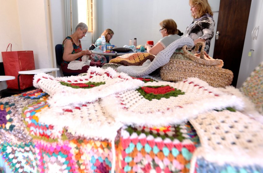 FUNDO SOCIAL CONCLUI CURSO DE CROCHÊ E PRODUTOS ESTARÃO À VENDA 