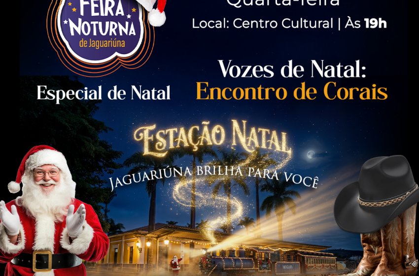 HOJE TEM EDIÇÃO ESPECIAL DE NATAL DA FEIRA NOTURNA NO CENTRO CULTURAL