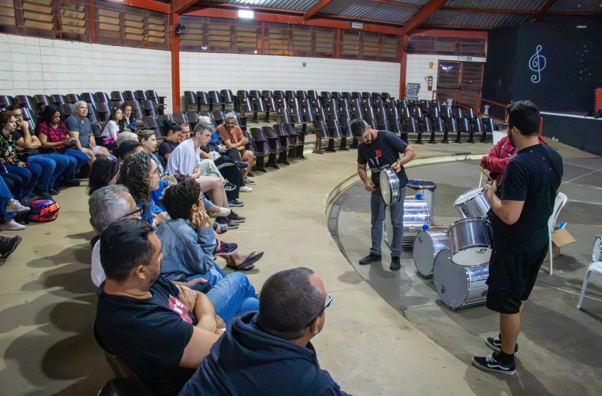 BATERIA PEGADA DA ONÇA ABRE VAGAS PARA O CARNAVAL DE JAGUARIÚNA 