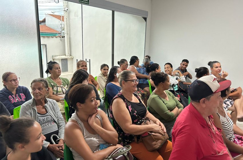 CRAS CRUZEIRO DO SUL REALIZA REUNIÃO COM FAMÍLIAS PARA PLANEJAMENTO 