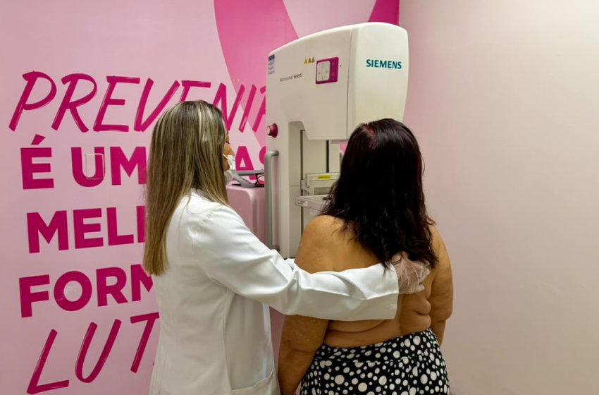 JAGUARIÚNA ZERA FILA DE MAMOGRAFIAS E REFORÇA IMPORTÂNCIA DA PREVENÇÃO NO OUTUBRO ROSA