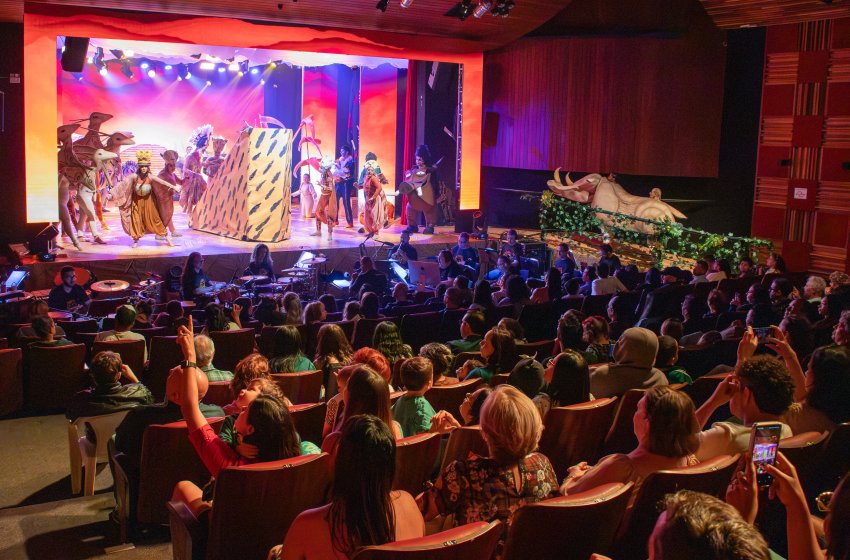 ESTREIA DO ESPETÁCULO ‘O REI LEÃO’ LOTA TEATRO DE JAGUARIÚNA