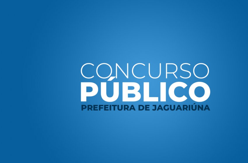 INSCRIÇÕES PARA O CONCURSO PÚBLICO SE ENCERRAM NESTA SEXTA-FEIRA