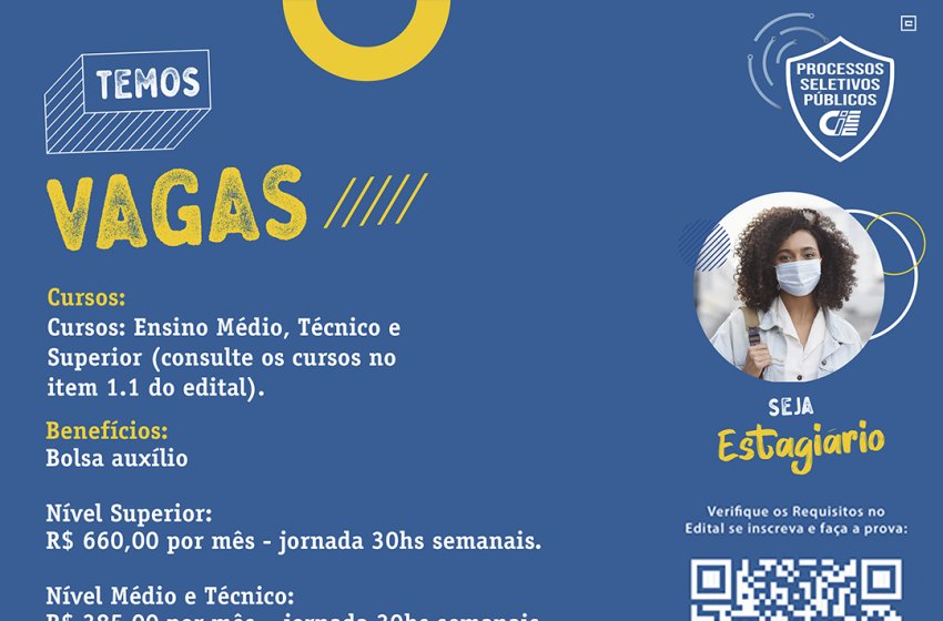 PREFEITURA REALIZA PROCESSO SELETIVO PARA CONTRATAÇÃO DE ESTAGIÁRIOS